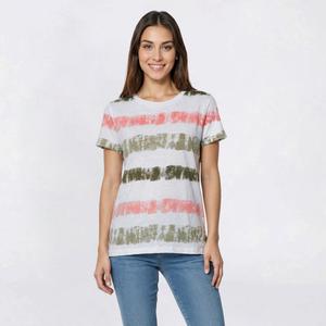 Womens Architect(R) Short Sleeve Horizontal Tie Dye Tee